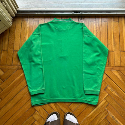 1980s Slazenger Sweatshirt Green M