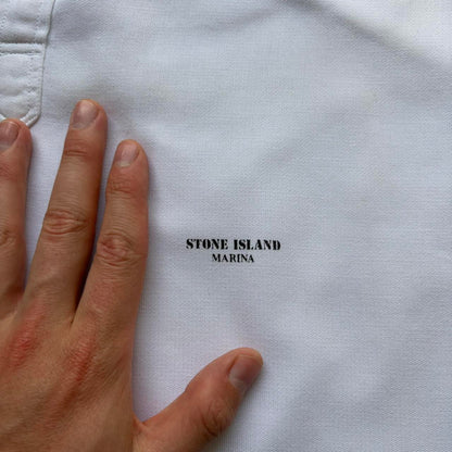 S/S 1996 Stone Island Marina Shirt White L