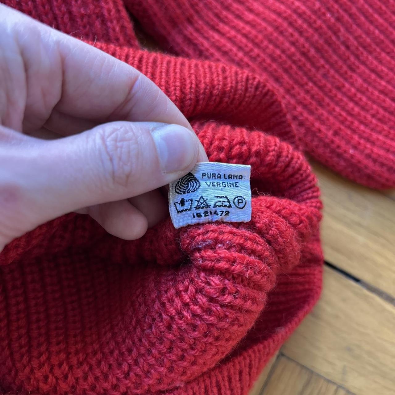 1990s Cerruti 1881 Knitted Jumper Red M