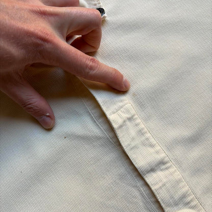A/W 1997 Stone Island Corduroy Shirt Cream M