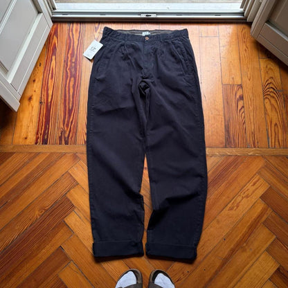 1980s CP Company Trousers Black BNWT FLAWED 34W 36L