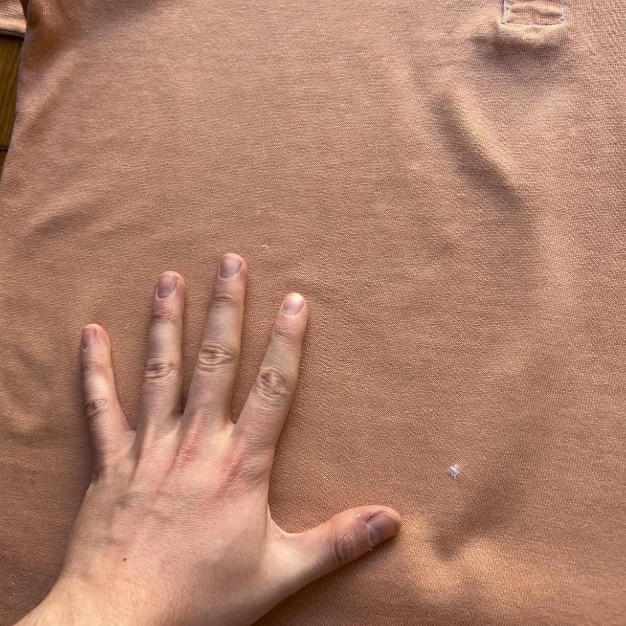 1980s Stone Island 'Isola Di Pietra' T Shirt Orange M