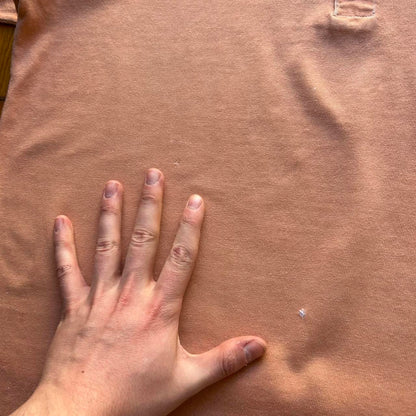 1980s Stone Island 'Isola Di Pietra' T Shirt Orange M