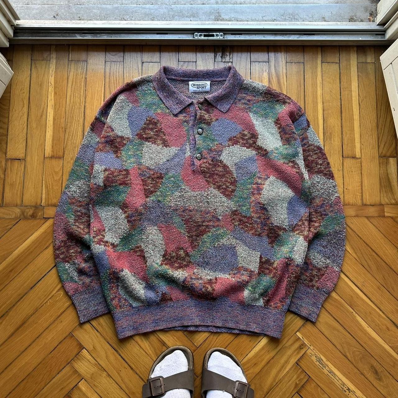 1990s Missoni Sport Knitted Jumper L