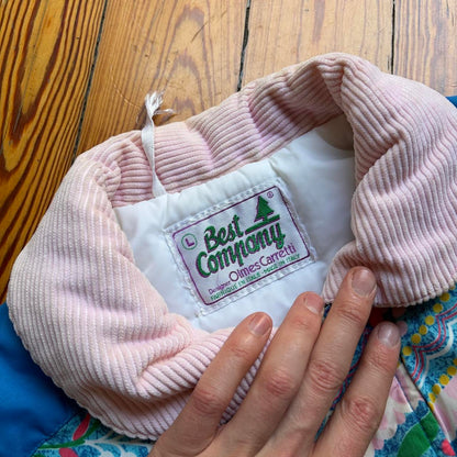 1980s Best Company 2 in 1 Puffer Jacket L