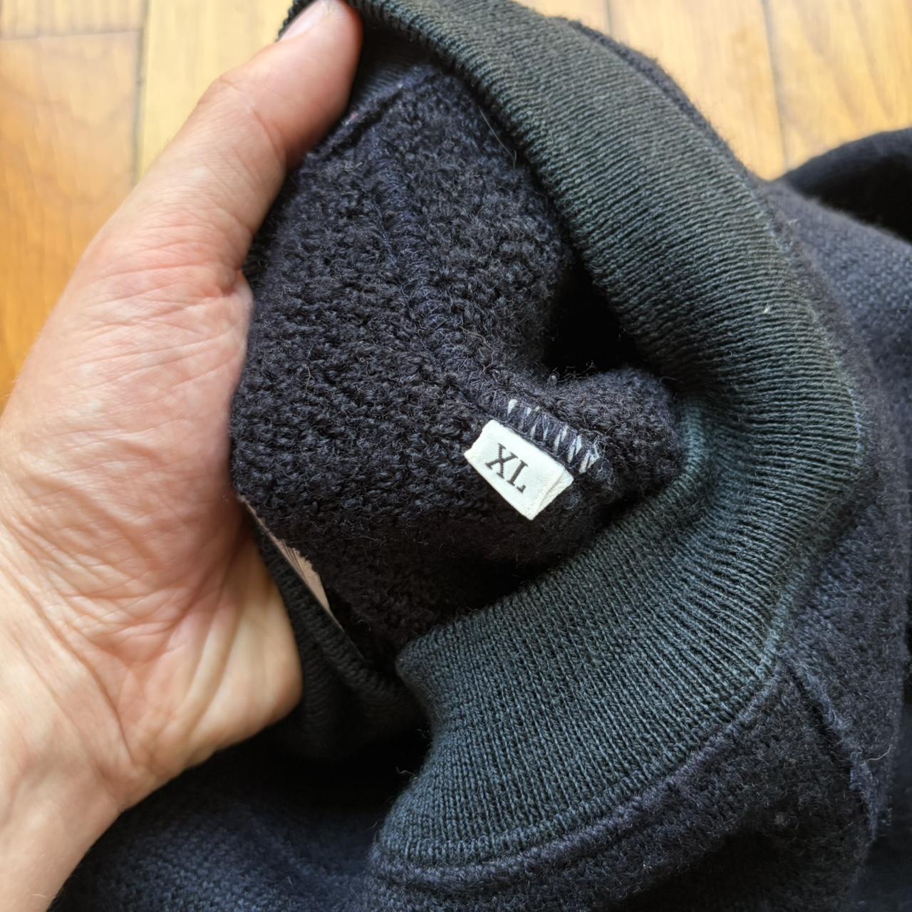 1980s Stone Island Knitted Jumper Navy XL