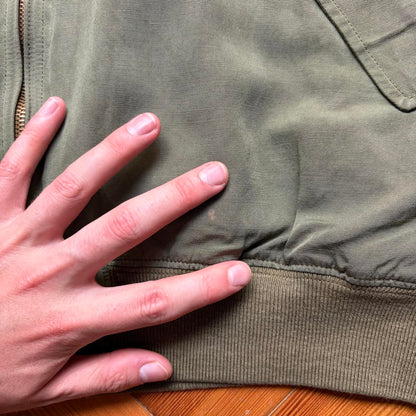 1990s Boneville Bomber Jacket Green XL