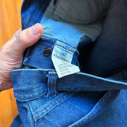 1980s Stone Island Jeans Navy 27W 32L