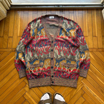 1990s Missoni Sport Knitted Cardigan L