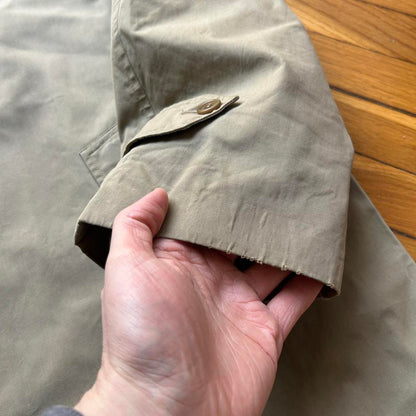 1990s Burberry Trench Coat Beige XL