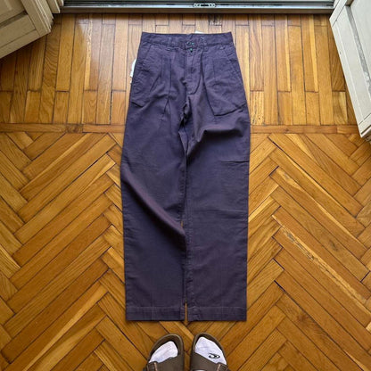 1980s Best Company Trousers Purple BNWT 26W 30L