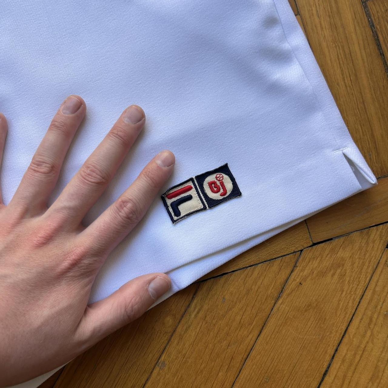 1990s Fila Bjorn Borg Shorts White 38W