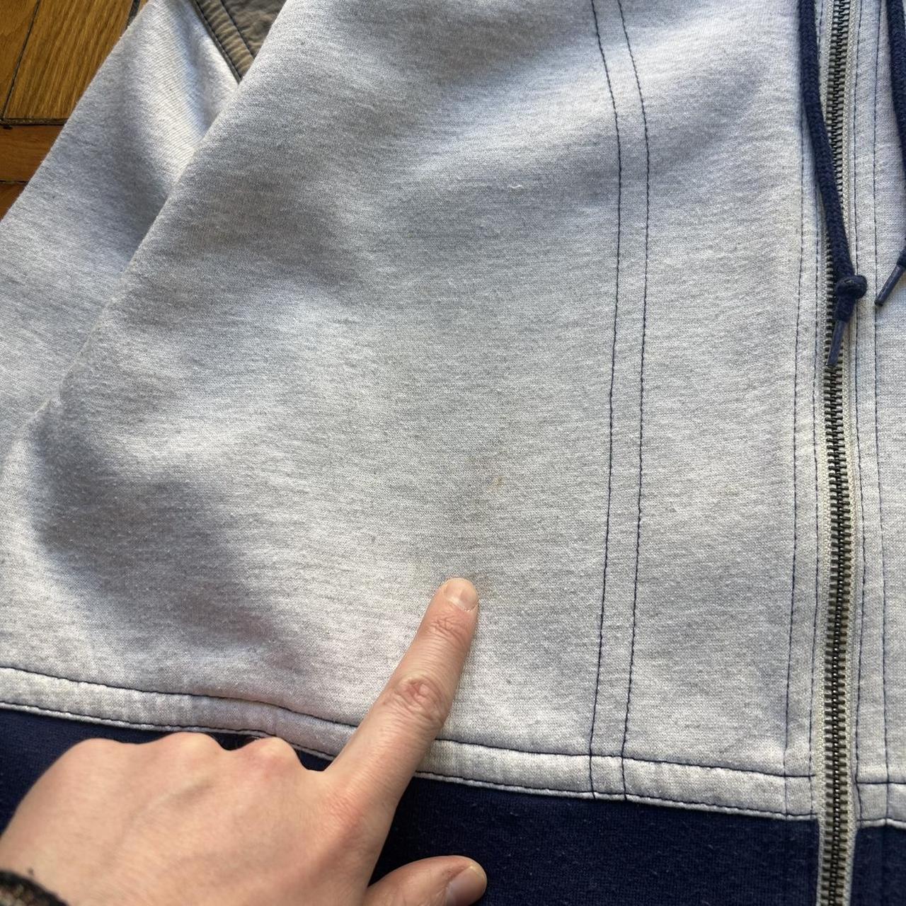 1990s Nike Hoodie Grey S