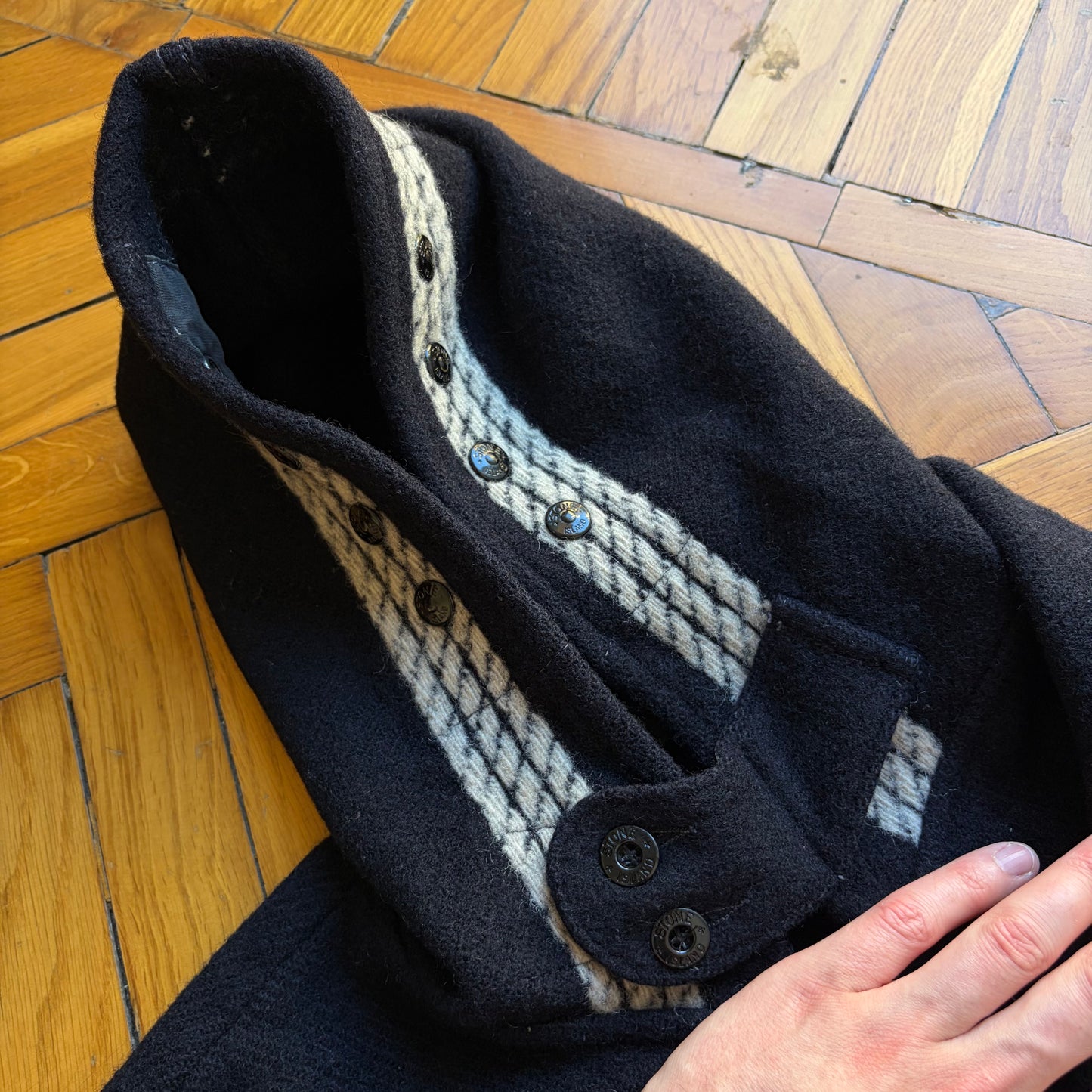 1986 Stone Island Duffle Coat L