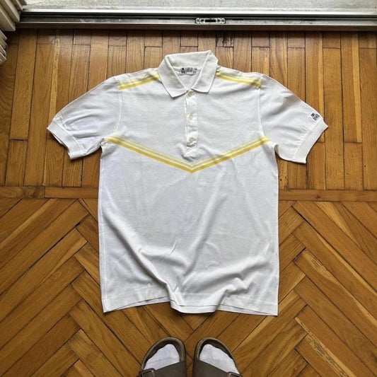 1980s Cerruti 1881 Polo Shirt White S