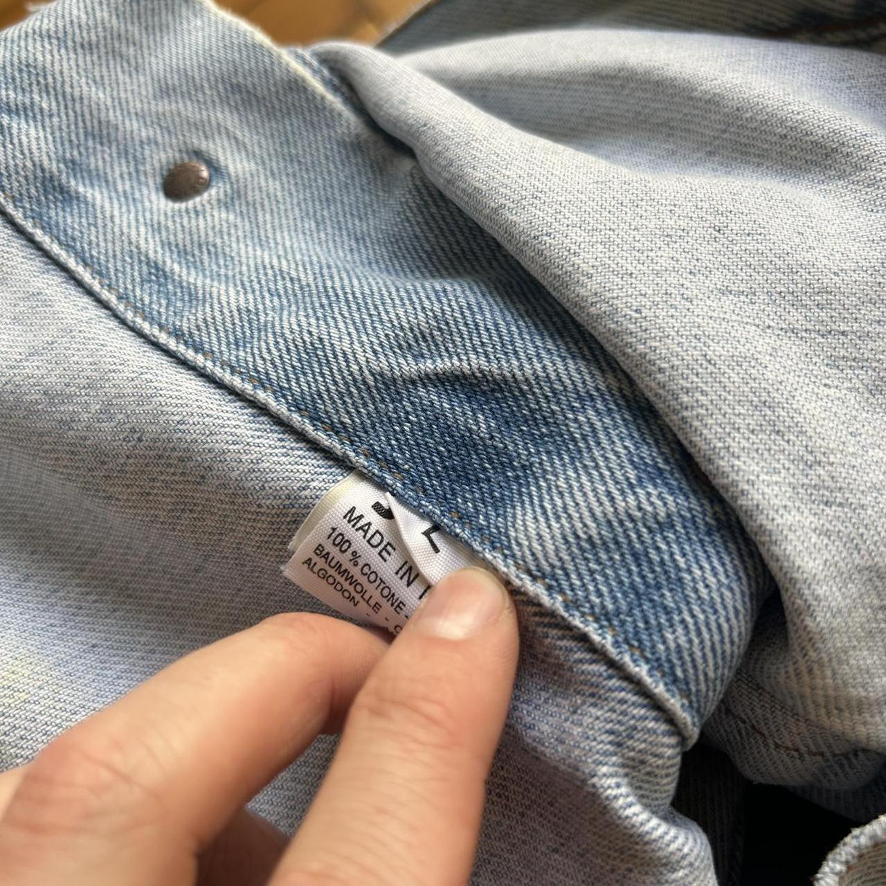 1990s Schott Denim Jacket Blue L