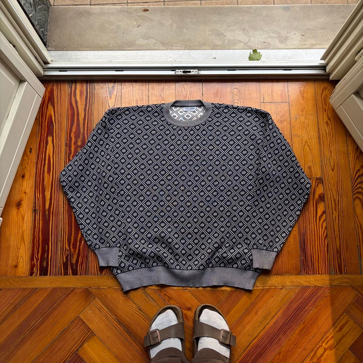 1990s Giorgio Armani Le Collezioni Knitted Jumper L