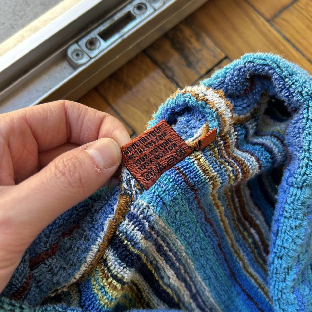 1990s Missoni Striped Dressing Gown L