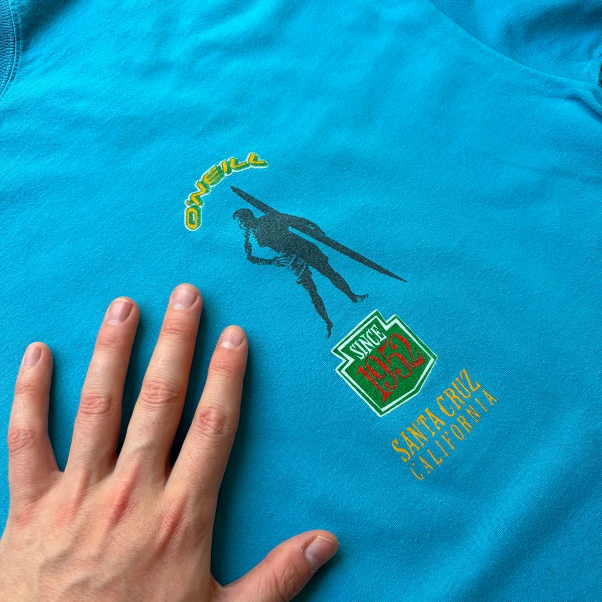 1990s O’Neill Graphic T Shirt Blue L