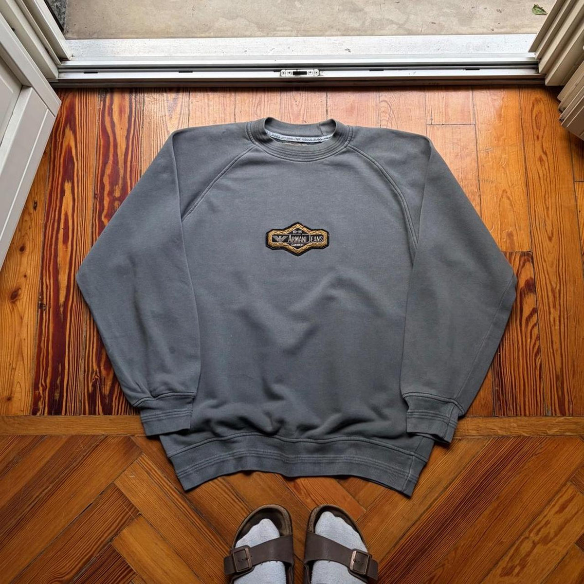 1980/90 Armani Jeans Anniversary Sweatshirt L