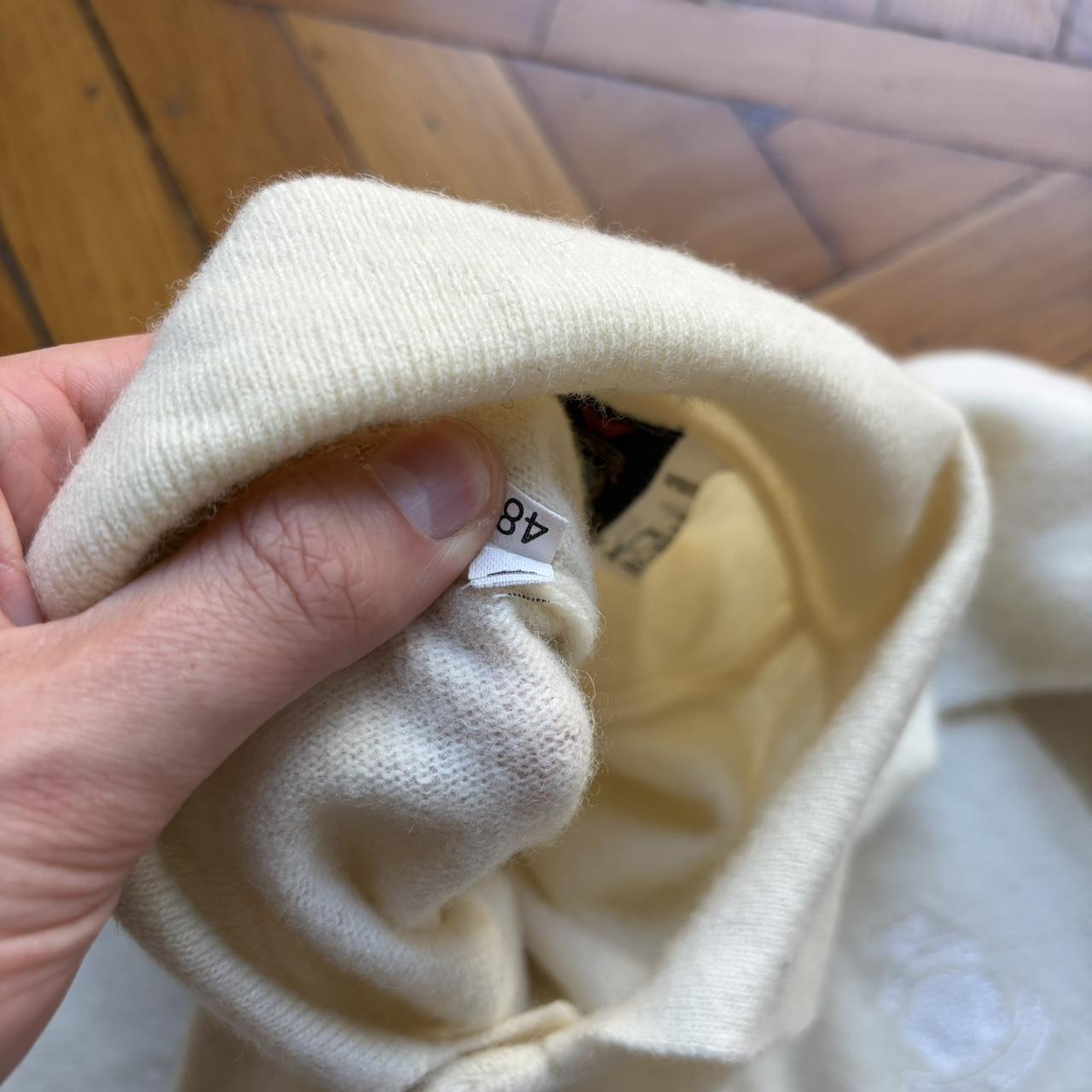 1980s Classics Of Emporio Armani Knitted Jumper Cream M