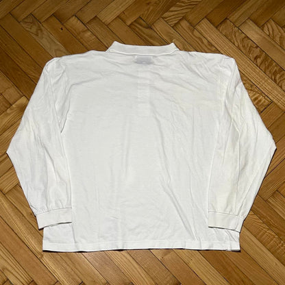 1990s Armani Jeans LS T Shirt White M