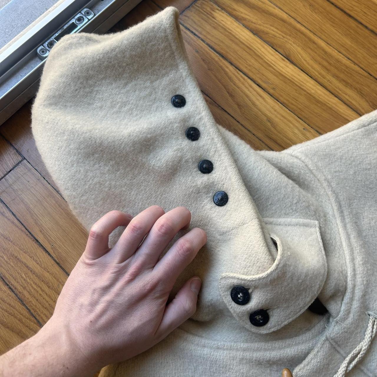 1980s Stone Island Montgomery Duffle Coat L