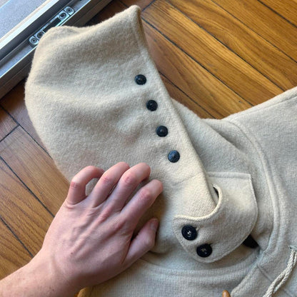 1980s Stone Island Montgomery Duffle Coat L