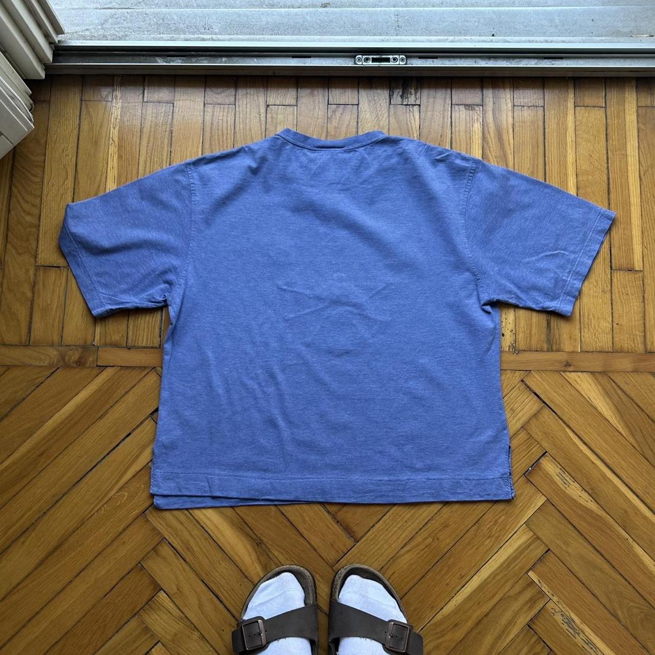 1990s Lacoste Chemise T Shirt Blue XS