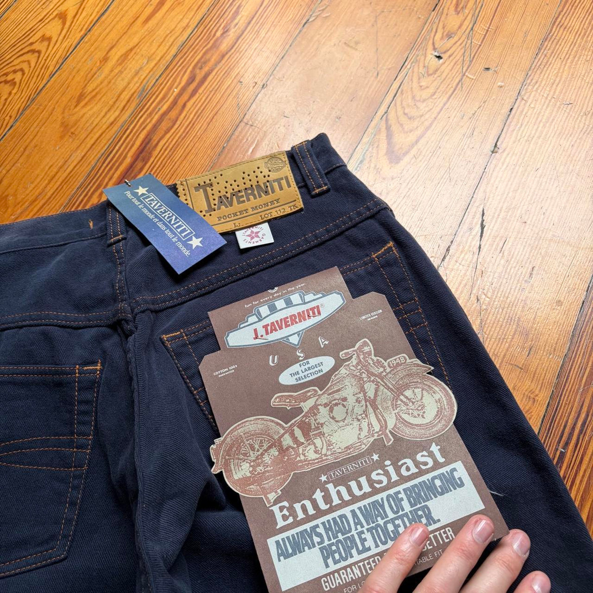 1990s Taverniti Jeans BNWT FLAWED 28W 32L