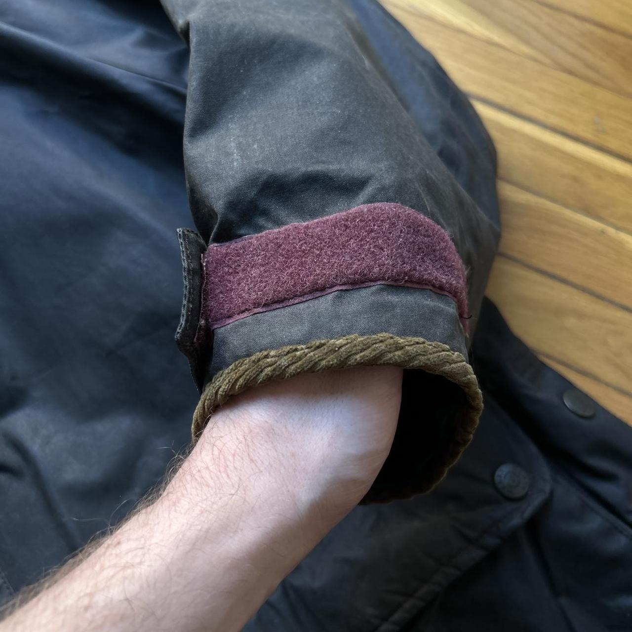 1990s Henri Lloyd Waxed Jacket Black XL