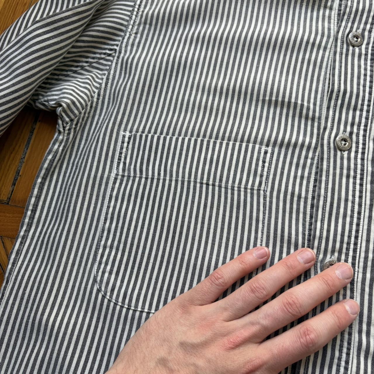 1980s Stone Island Striped Shirt S