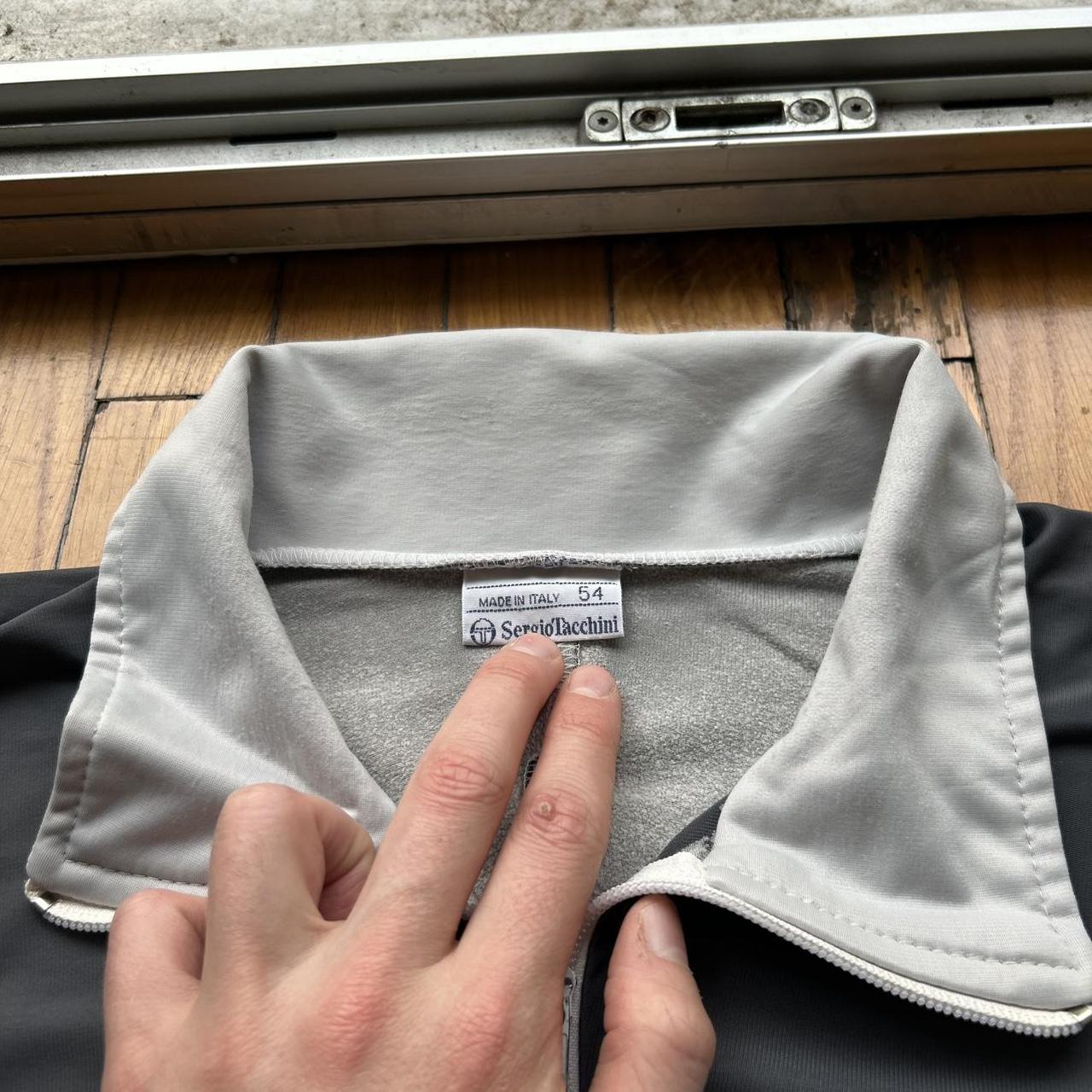 1990s Sergio Tacchini Mats Wilander Jacket Grey XL