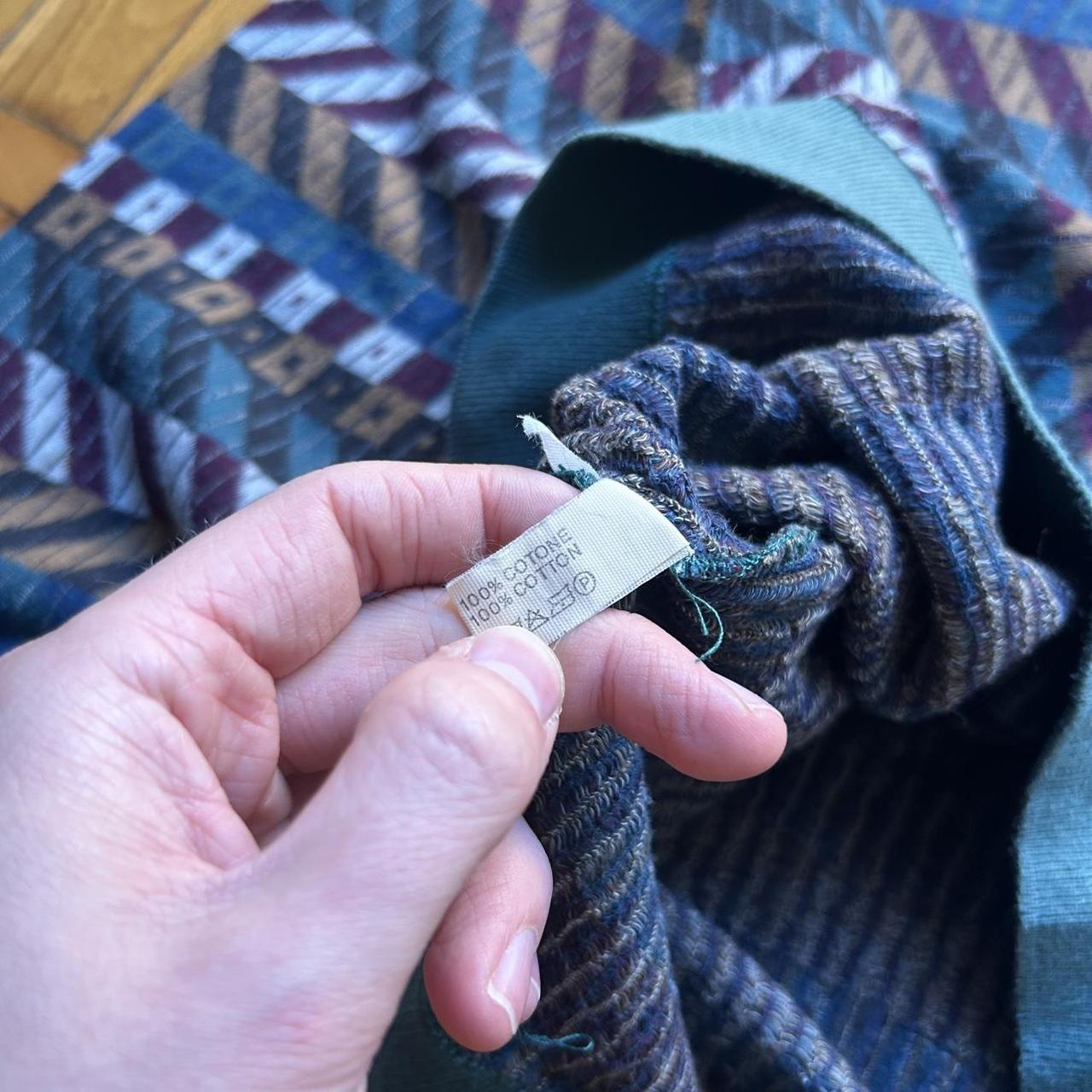 1990s Missoni Pattern Sweatshirt M