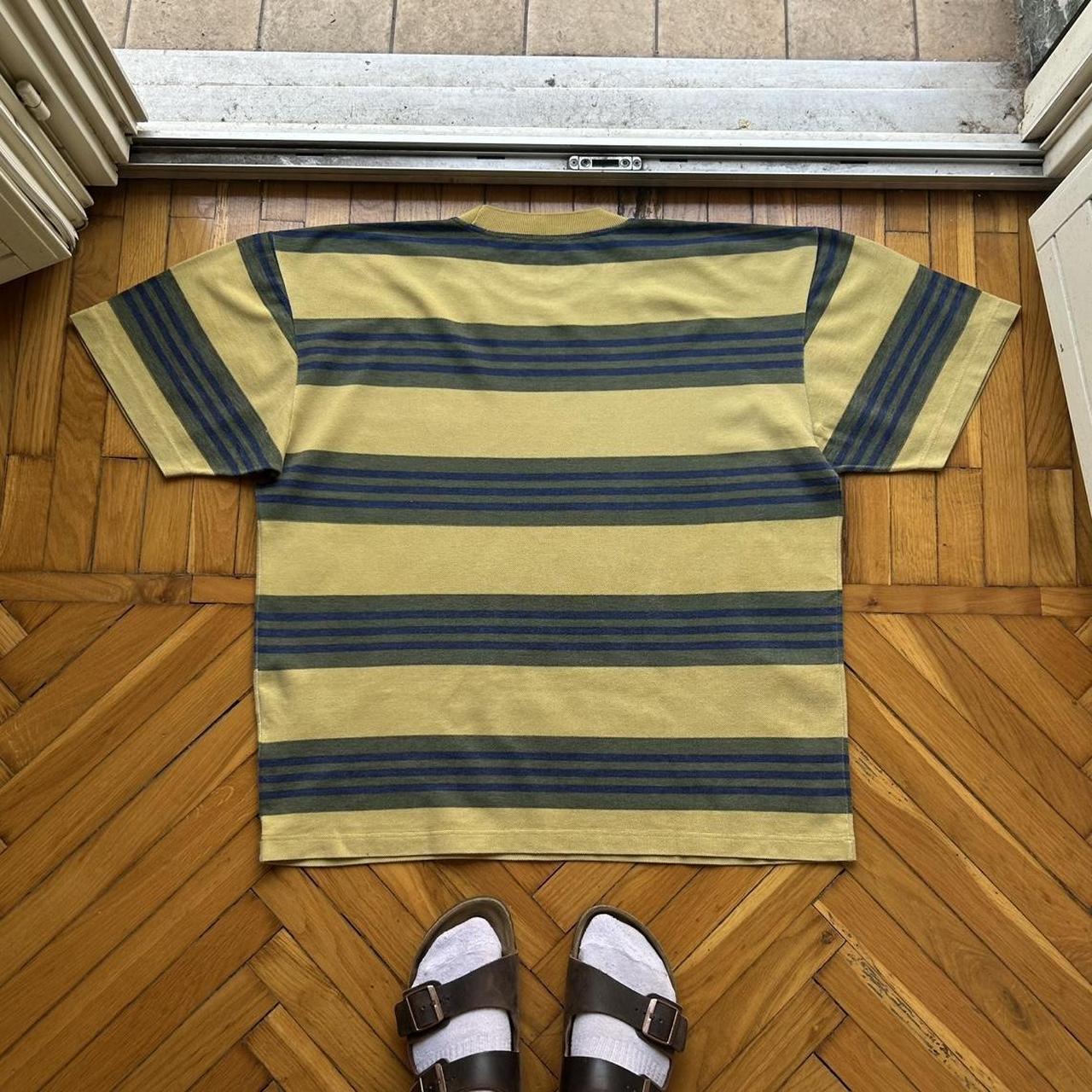 1990s Valentino Striped T Shirt XL
