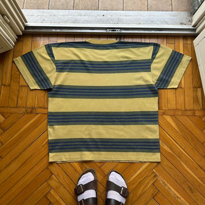 1990s Valentino Striped T Shirt XL