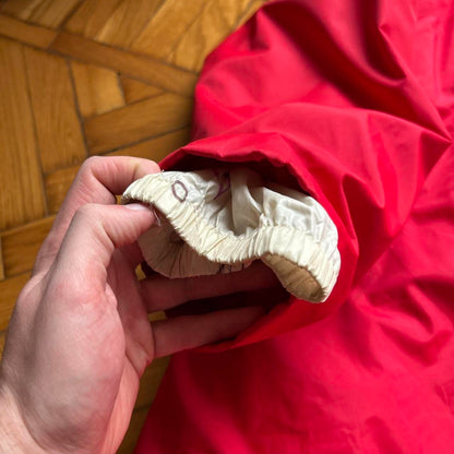 1980s Moncler Grenoble Down Jacket Red XXL