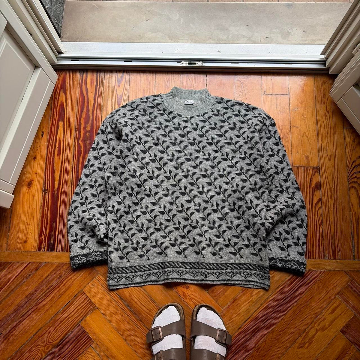 1980s CP Company Knitted Jumper L