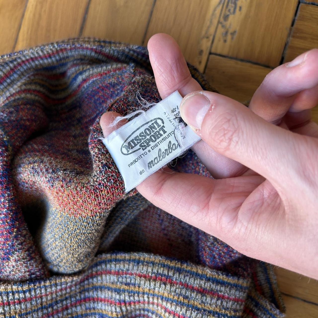 1990s Missoni Sport Knitted Cardigan L