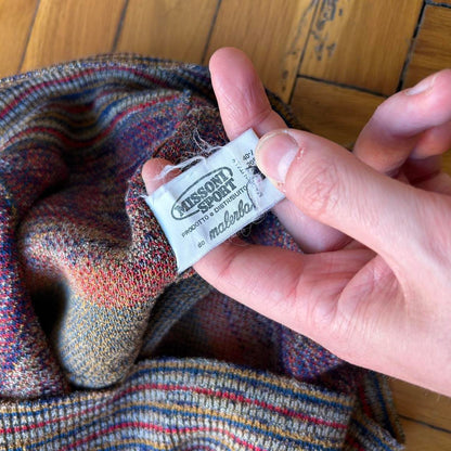1990s Missoni Sport Knitted Cardigan L