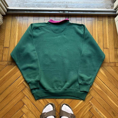 1980s Best Company Sweatshirt Green M