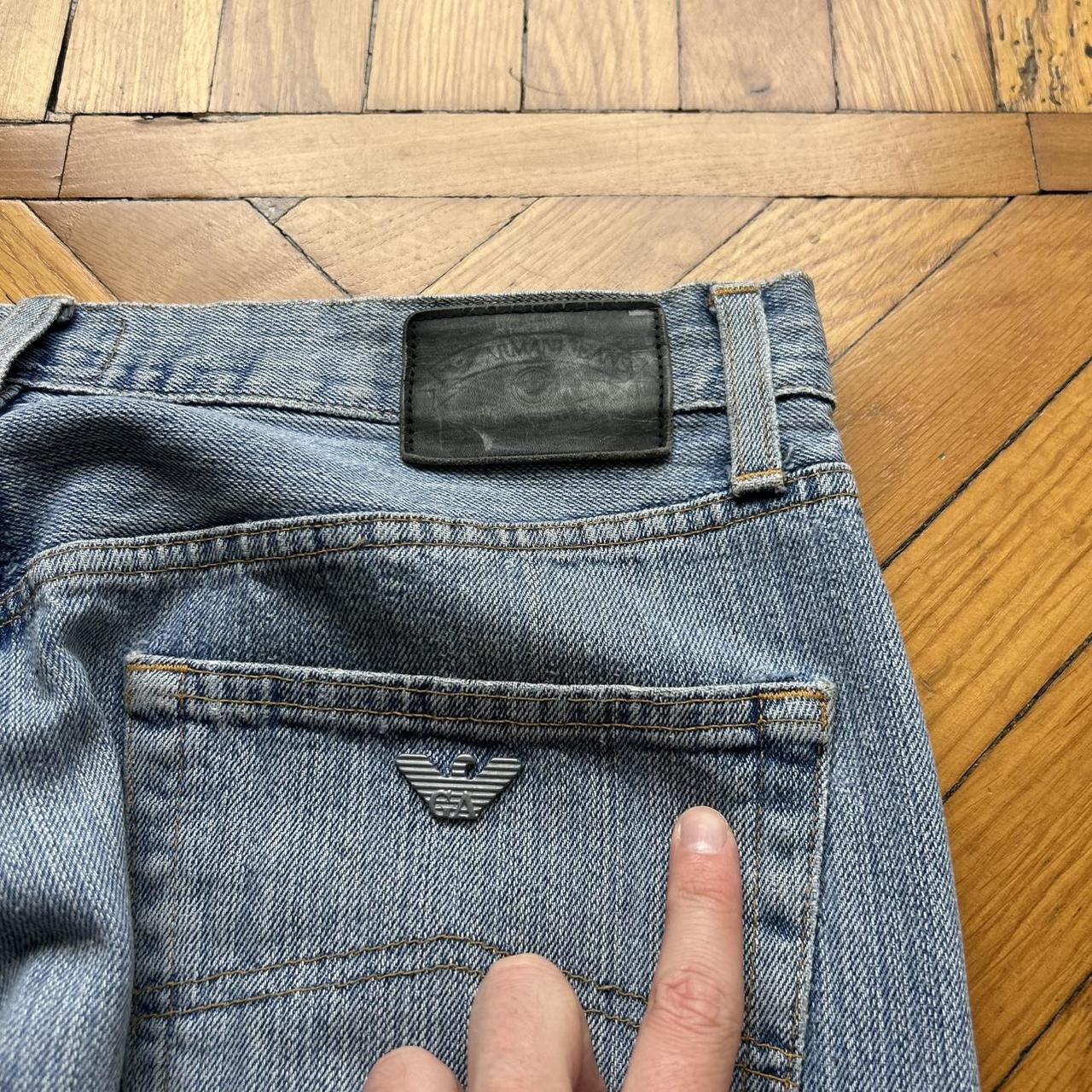 1990s Armani Jeans Blue 34W 32L