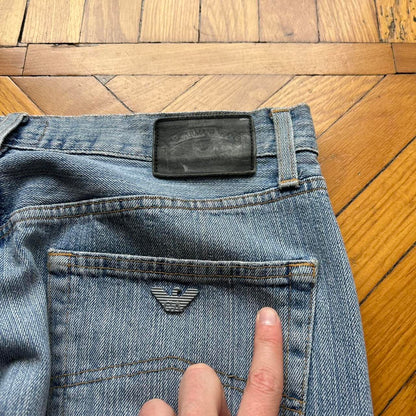 1990s Armani Jeans Blue 34W 32L