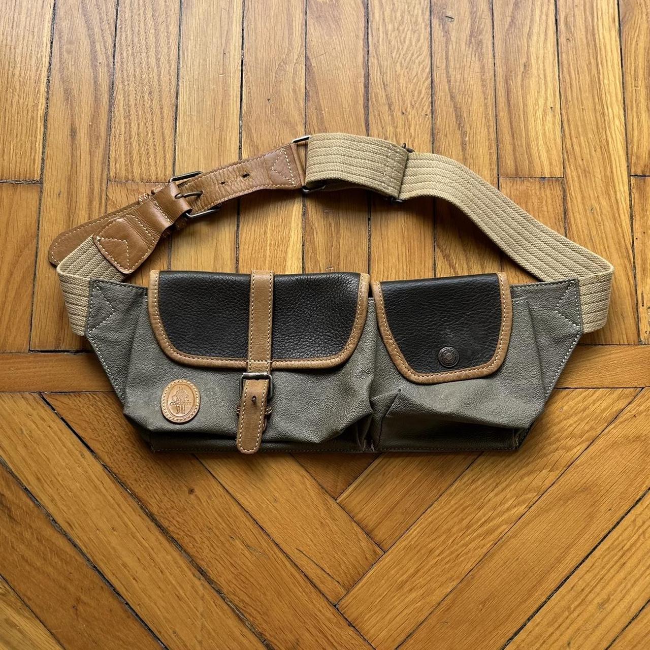 1980s CP Company Leather Bum Bag OS