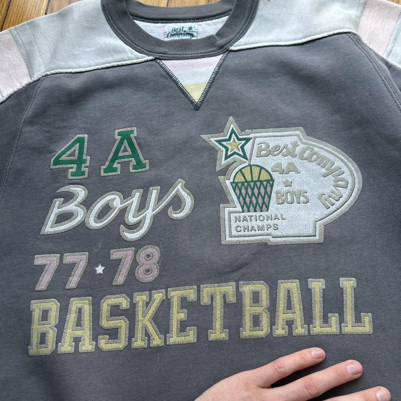 1980s Best Company Basketball Sweatshirt M