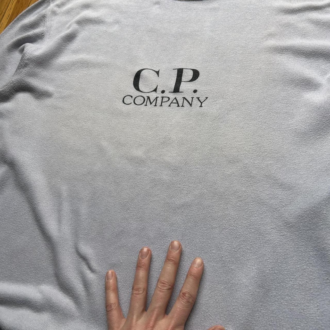 1980s CP Company Fine Cotton Knitted Jumper XL