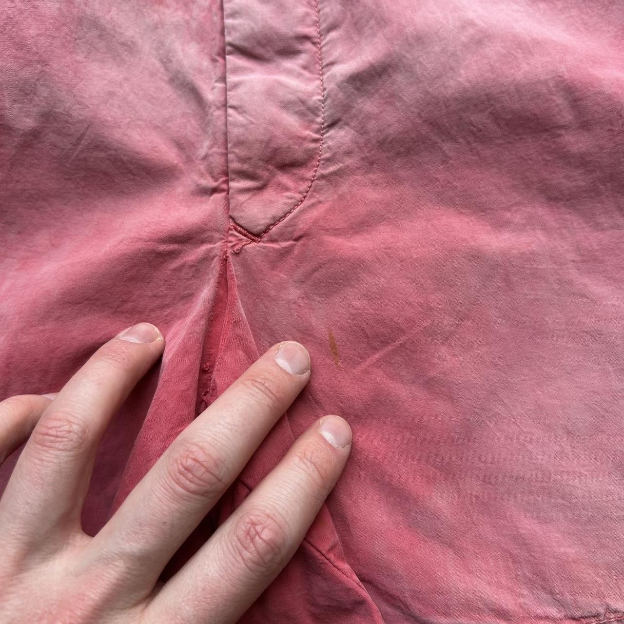 1980s Stone Island Marina Shorts Red 34W