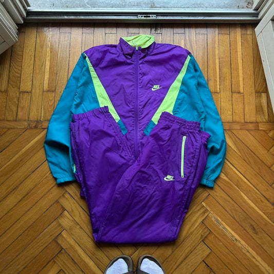 1980s Nike Full Tracksuit Purple S