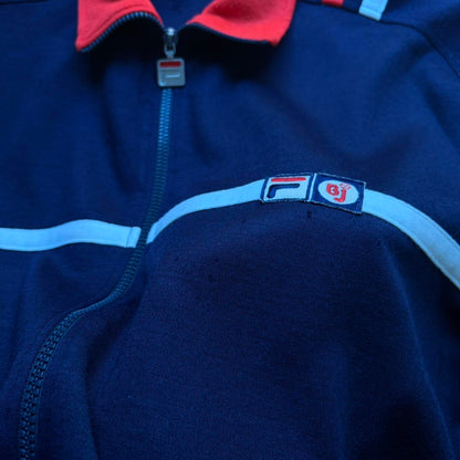 1980s Fila Bjorn Borg Jacket Navy M