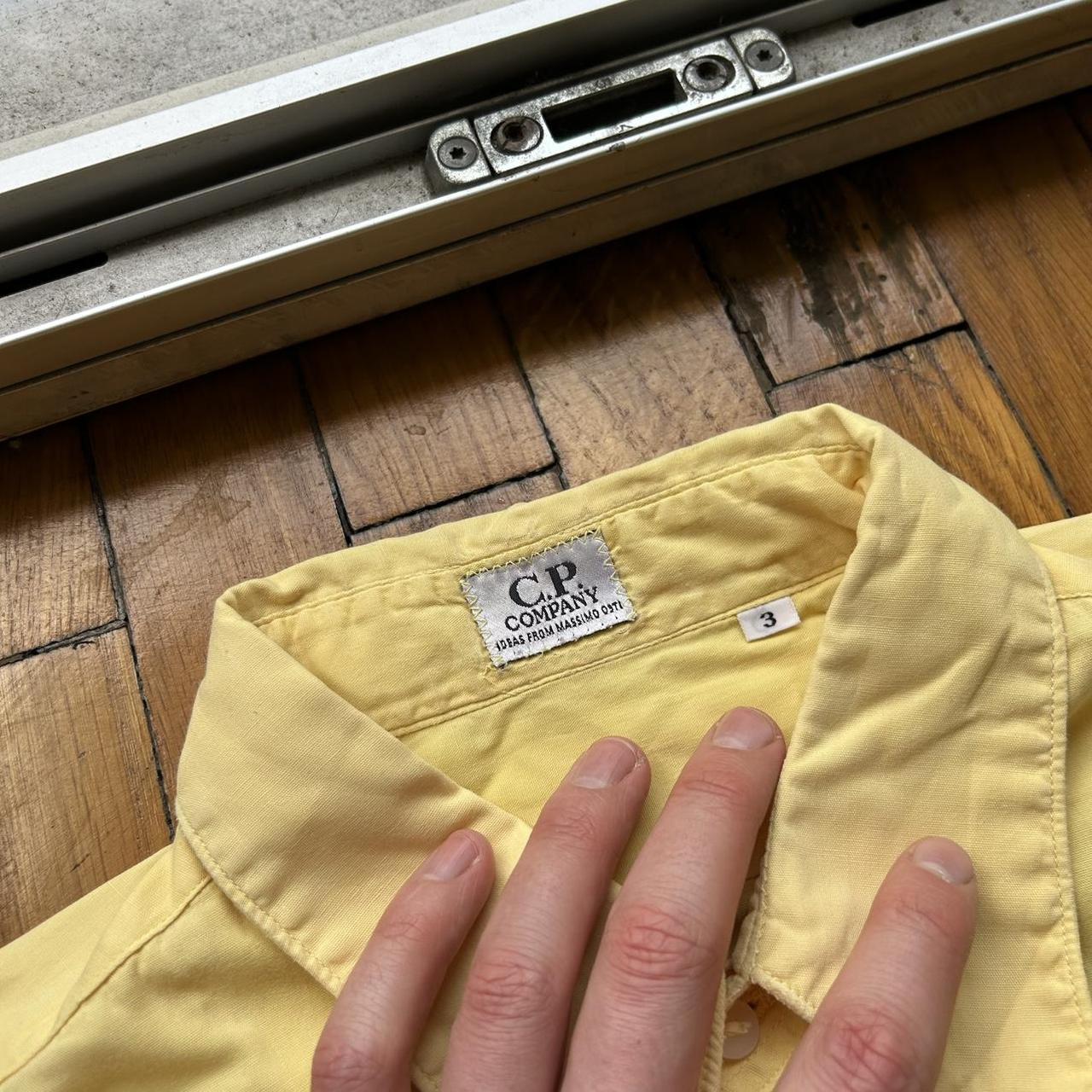 1980s CP Company Shirt Yellow L